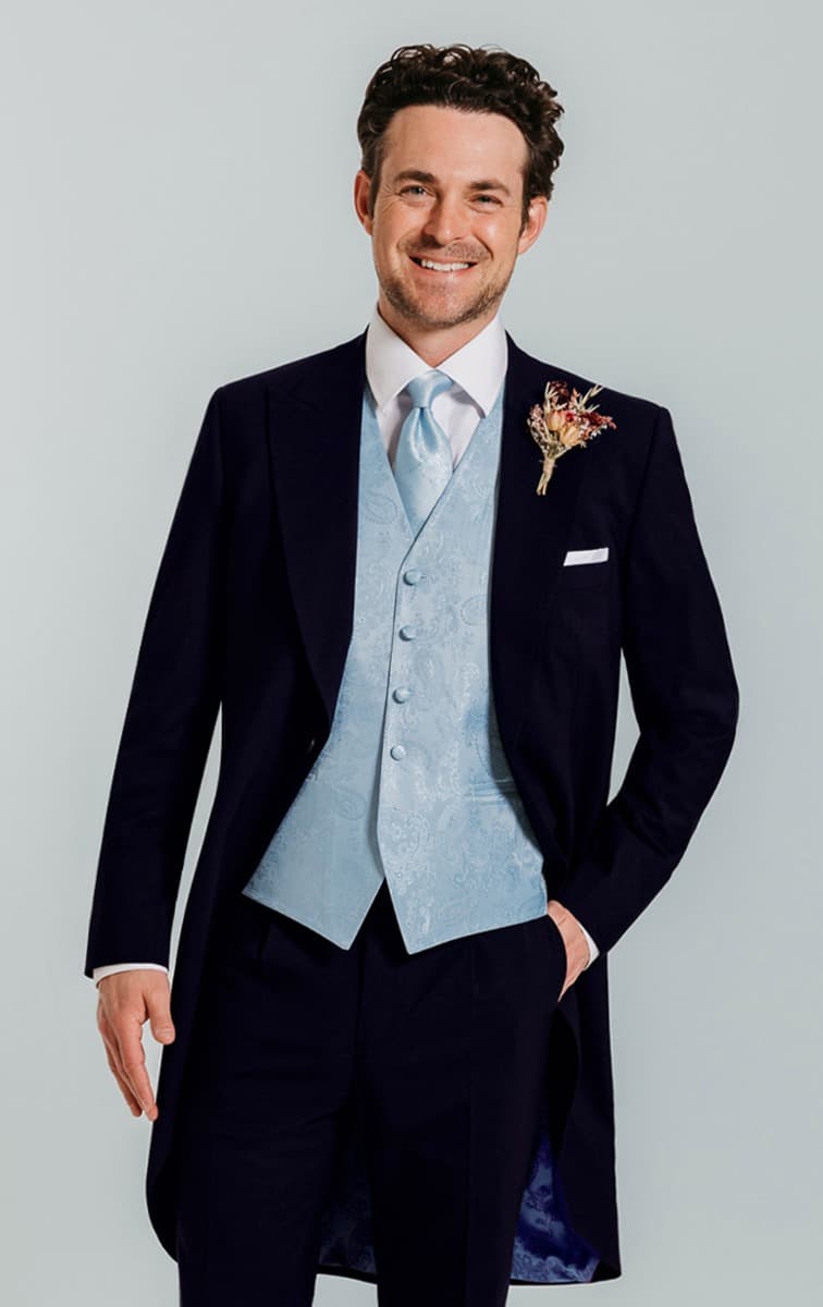 Dobell Navy Blue Morning Suit primary image