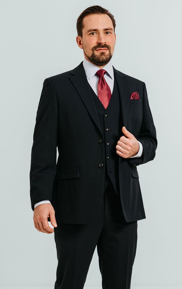 Dobell Navy 3 Piece Suit primary image