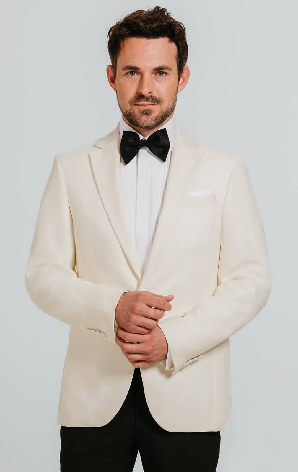 White Notch Lapel Tuxedo primary image
