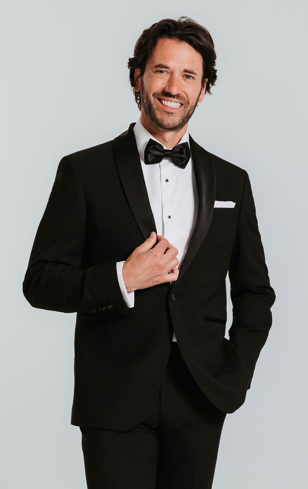Dobell Black Tuxedo with Shawl Lapel primary image