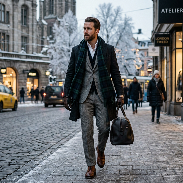Winter Tailoring: Embracing Flannel and Tweed