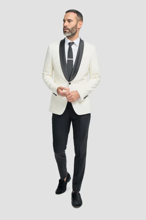 Ecru dinner suit