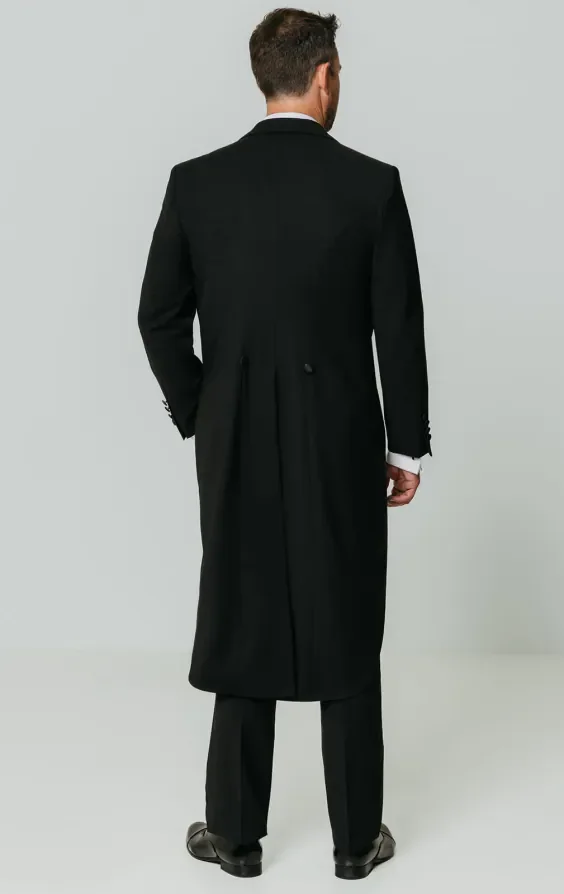 100% Wool White Tie 2 Piece Suit thumbnail 7