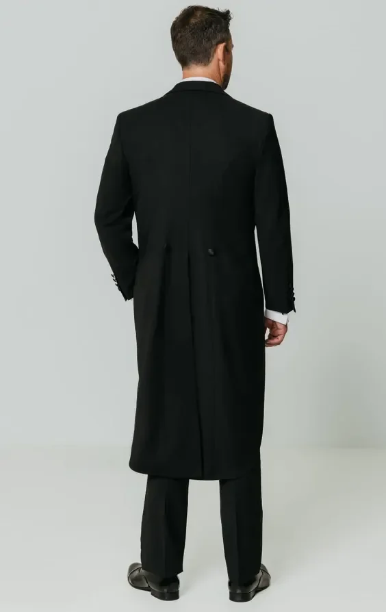 100% Wool White Tie Jacket thumbnail 7