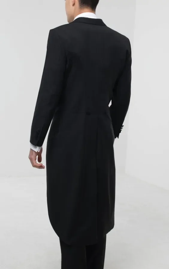 2 Piece Wool White Tie, Dress Shirt, Waistcoat & Bow Tie thumbnail 5