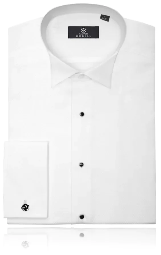 2 Piece Wool White Tie, Dress Shirt, Waistcoat & Bow Tie thumbnail 8