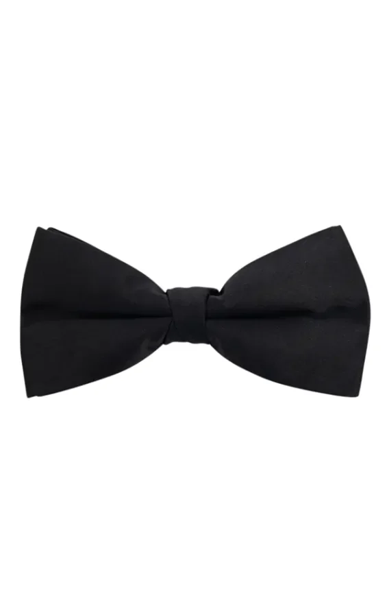 Black 2 Piece Tuxedo, Dress Shirt, Bow Tie thumbnail 8