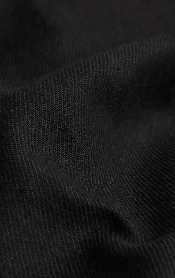 Black Linen Twill Suit Jacket thumbnail 8