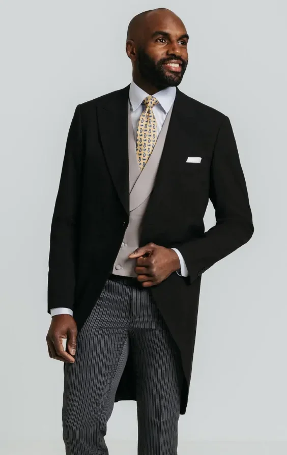 Black Morning Suit Tailcoat thumbnail 2