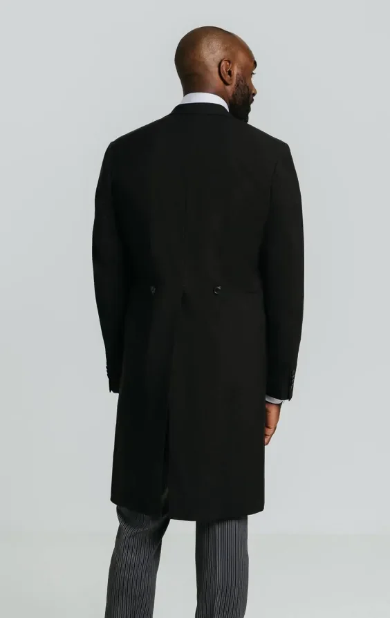 Black Morning Suit Tailcoat thumbnail 7