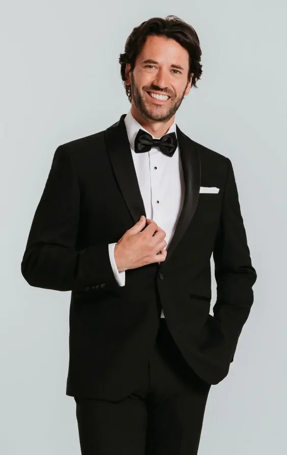 Black Tuxedo with Shawl Lapel thumbnail 2