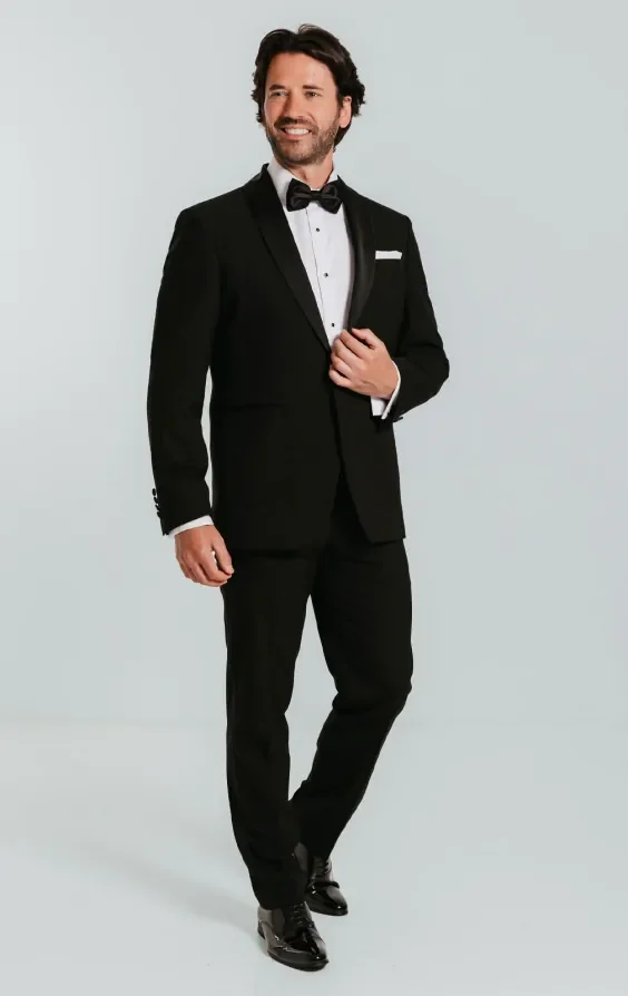 Black Tuxedo with Shawl Lapel thumbnail 3