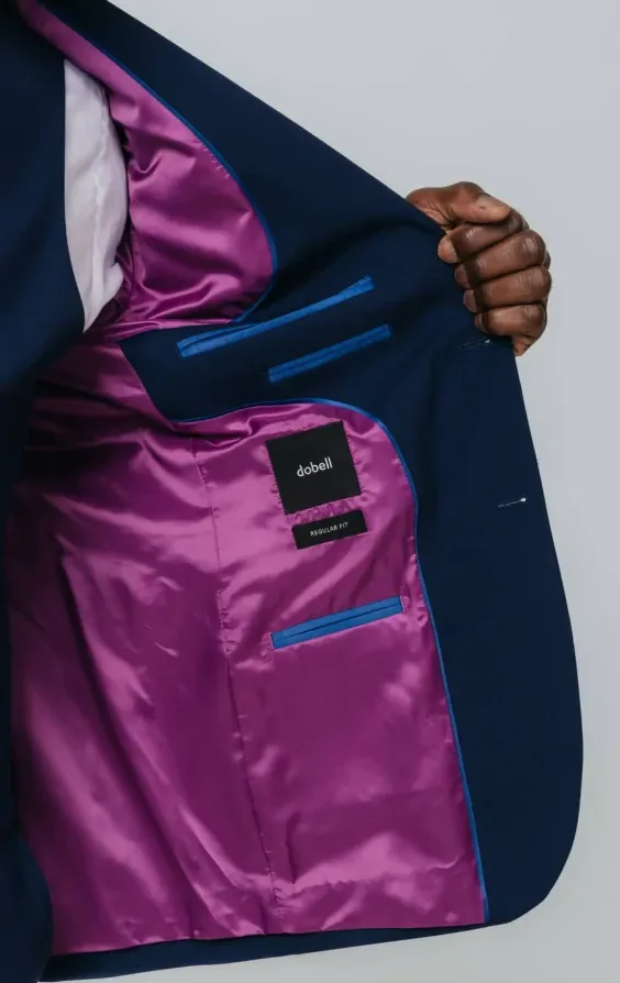 Blue 3 Piece Suit thumbnail 7