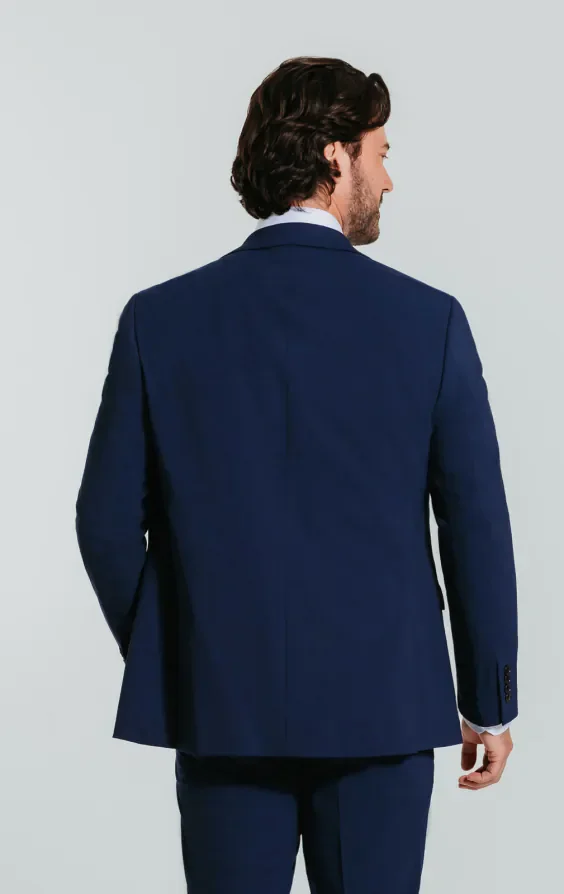 Blue Slim Suit thumbnail 4