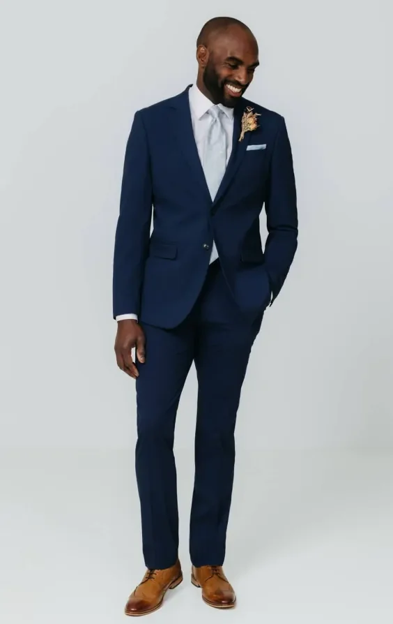 Blue Suit Jacket thumbnail 3