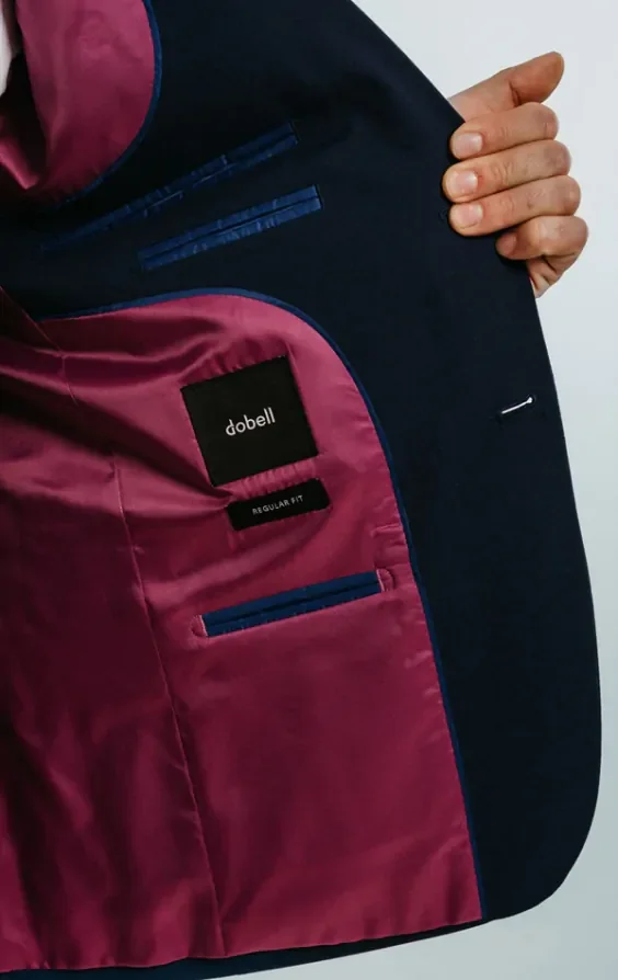 Blue Suit with Peak Lapel thumbnail 7