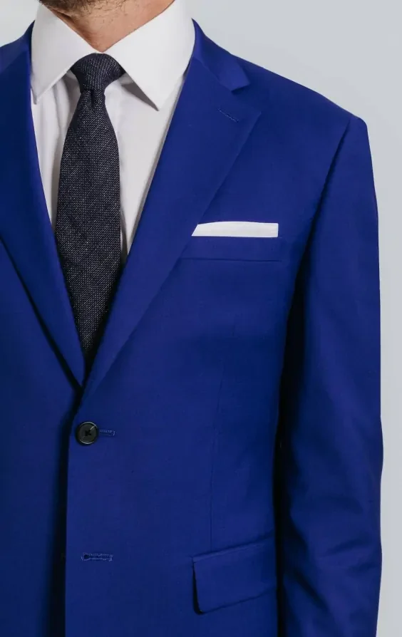 Bright Blue Suit Jacket thumbnail 5