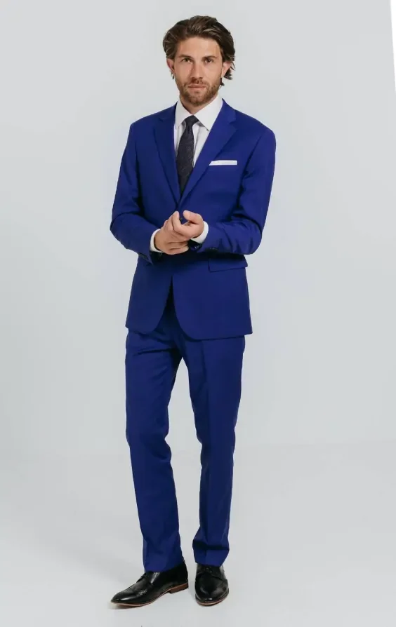 Bright Blue Suit thumbnail 3