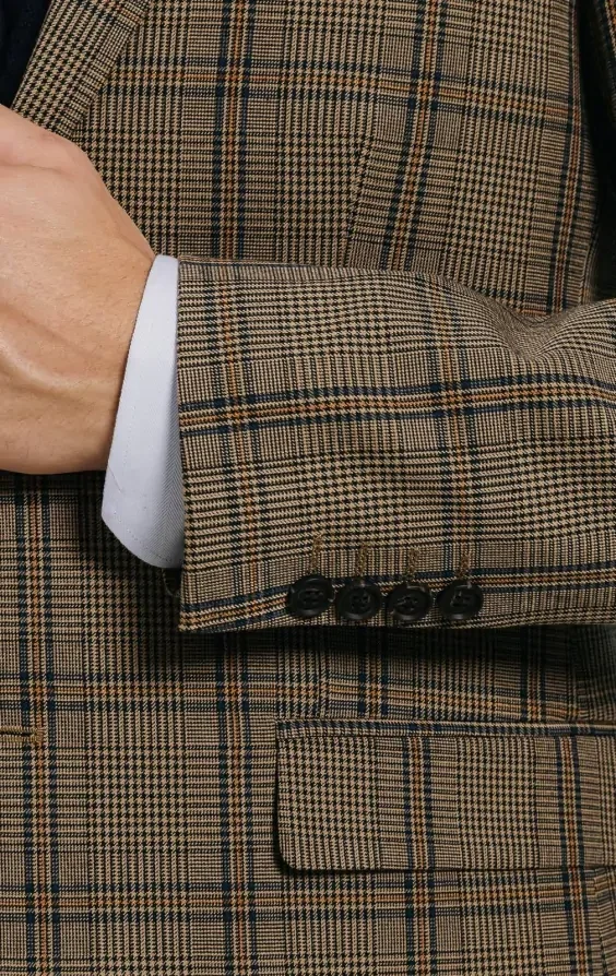 Brown Bold Check Jacket thumbnail 5