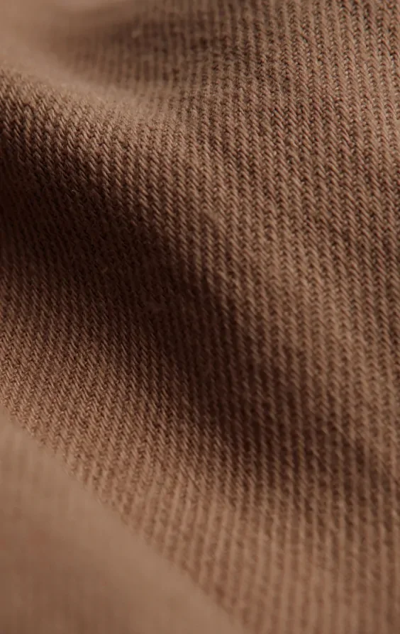 Brown Linen Twill Waistcoat thumbnail 5