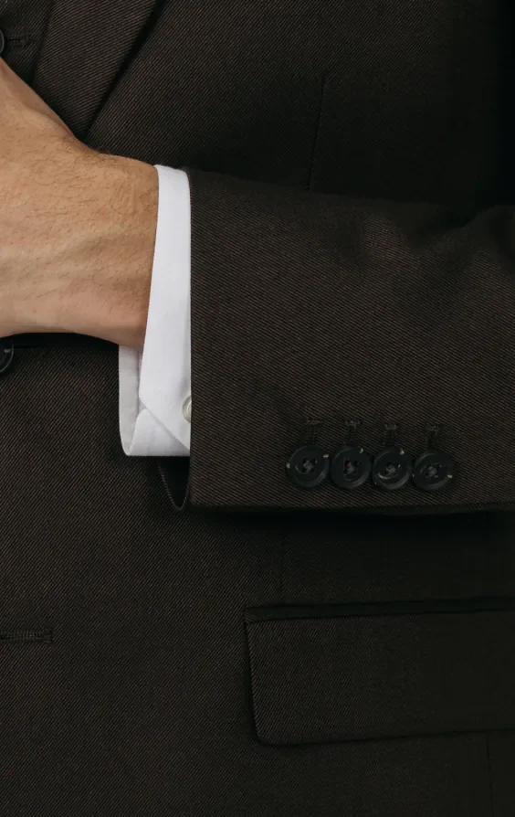 Brown Twill 3 Piece Suit thumbnail 4