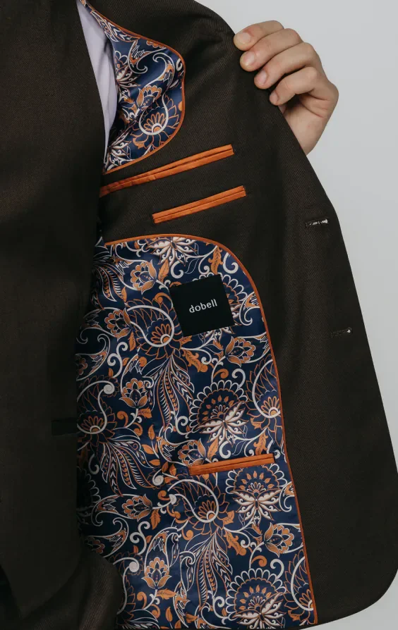 Brown Twill 3 Piece Suit thumbnail 6