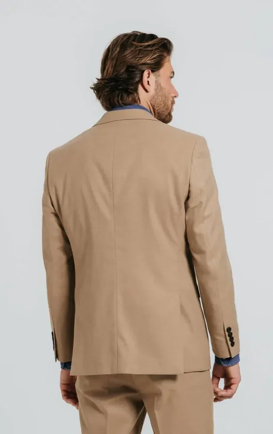 Camel Twill 3 Piece Suit thumbnail 4