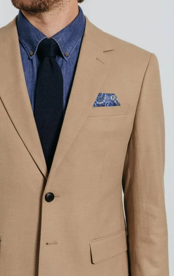 Camel Twill Suit thumbnail 6