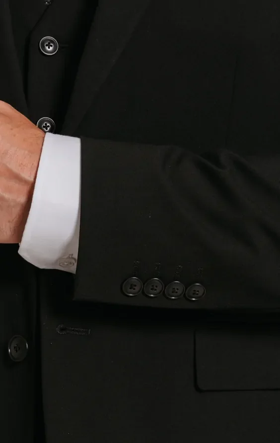 Black 3 Piece Suit thumbnail 5
