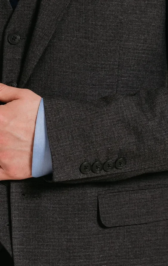 Charcoal Suit Jacket thumbnail 4