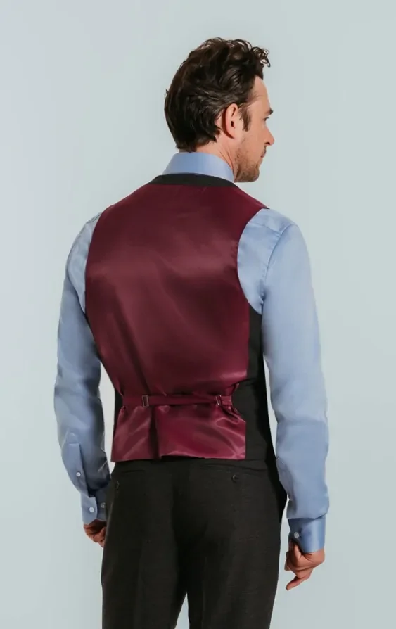 Charcoal Waistcoat thumbnail 4