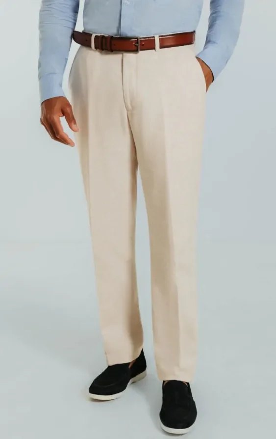 Cream Linen Suit thumbnail 8