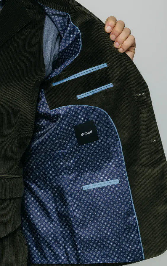 Green Corduroy 3 Piece Suit thumbnail 6