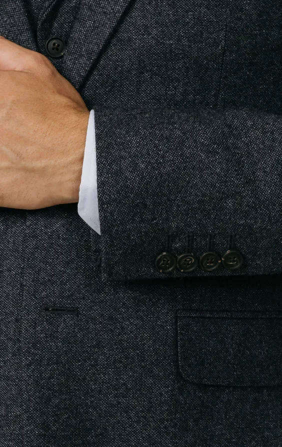 Grey Donegal Tweed 3 Piece Suit thumbnail 4