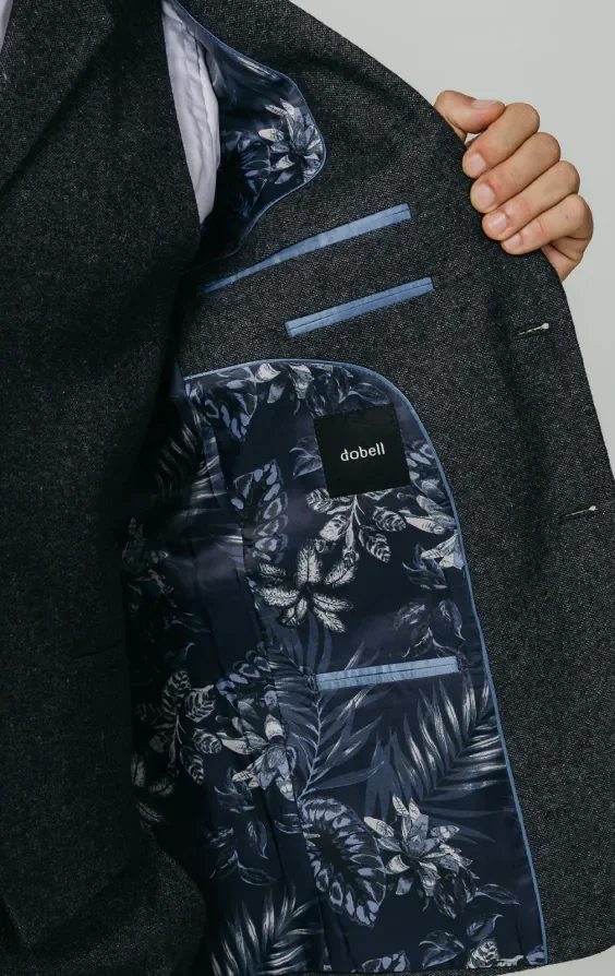 Grey Donegal Tweed 3 Piece Suit thumbnail 6