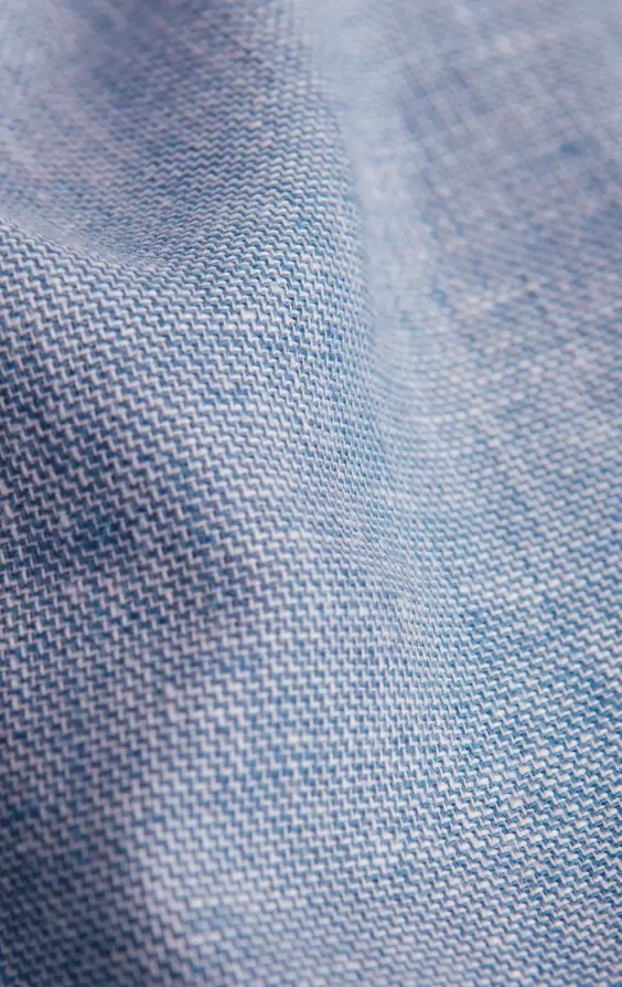 Light Blue Linen Suit Jacket thumbnail 7