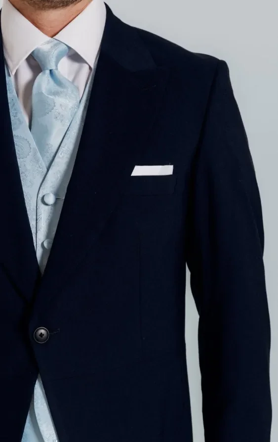 Navy Blue Morning Suit thumbnail 6
