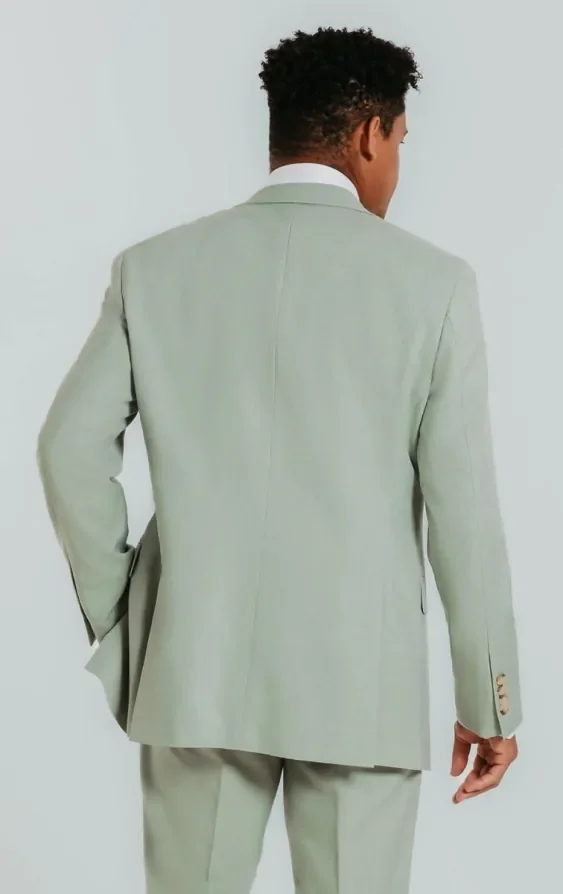 Pale Green Suit Jacket thumbnail 3