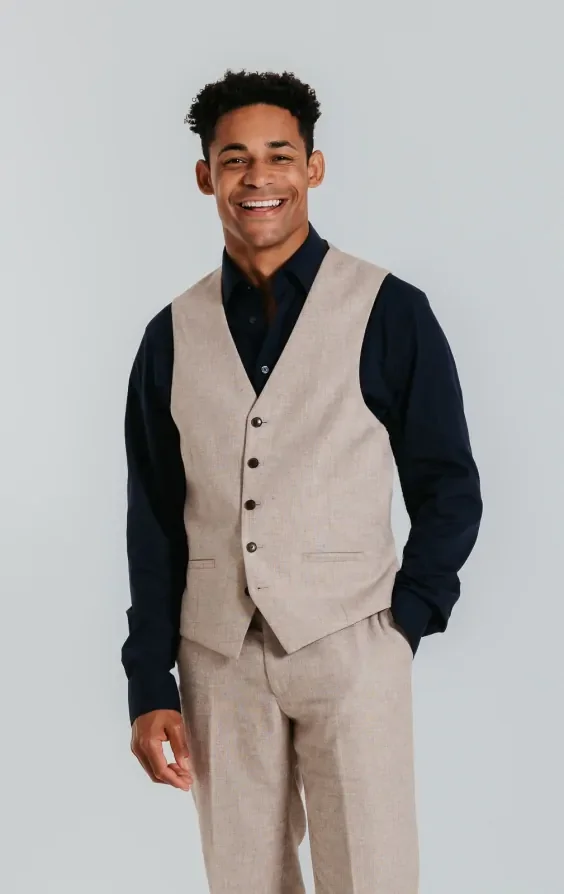 Sand Linen Suit thumbnail 10