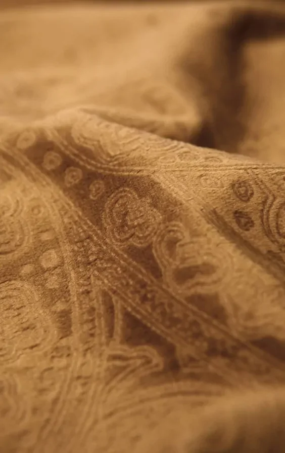 Gold Paisley Velvet Tuxedo Jacket thumbnail 7