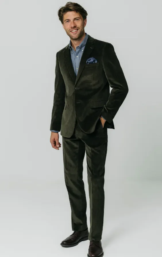 Green Corduroy Jacket thumbnail 3