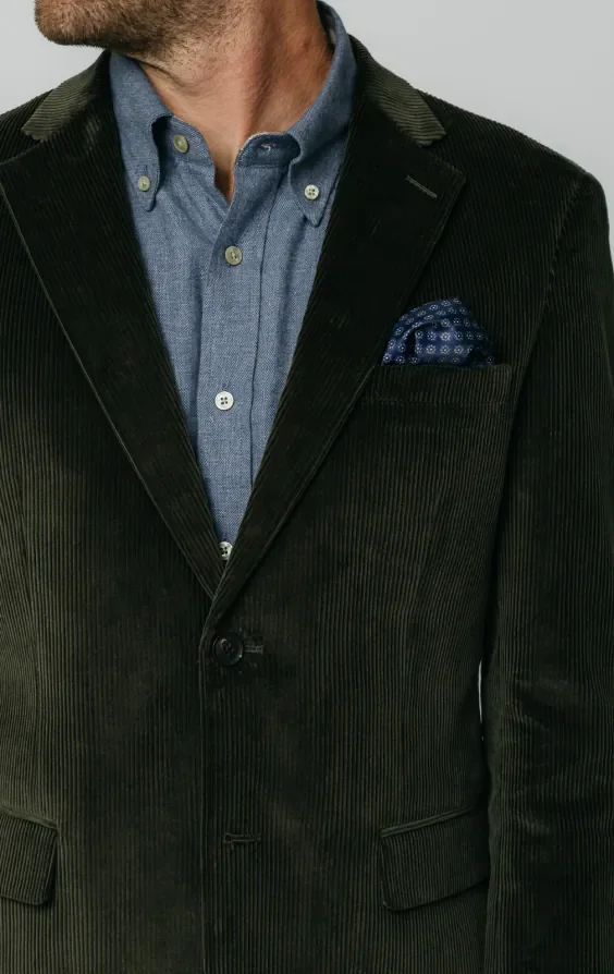 Green Corduroy Suit thumbnail 5