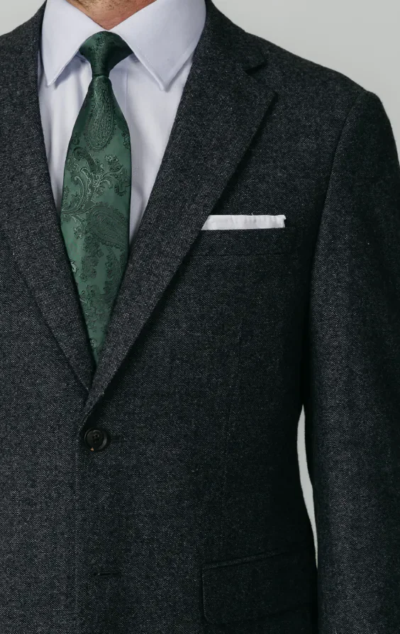 Grey Donegal Tweed Suit thumbnail 5
