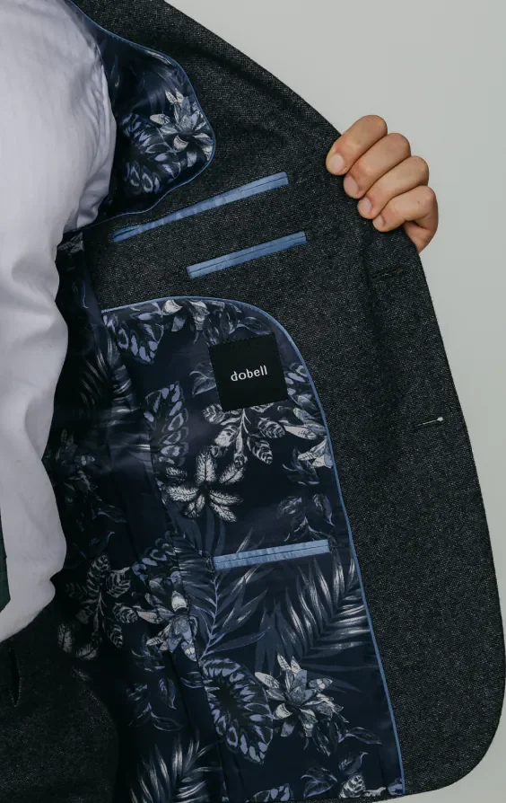 Grey Donegal Tweed Suit thumbnail 6