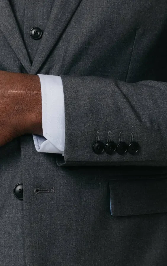 Grey Slim Fit 3 Piece Suit thumbnail 5