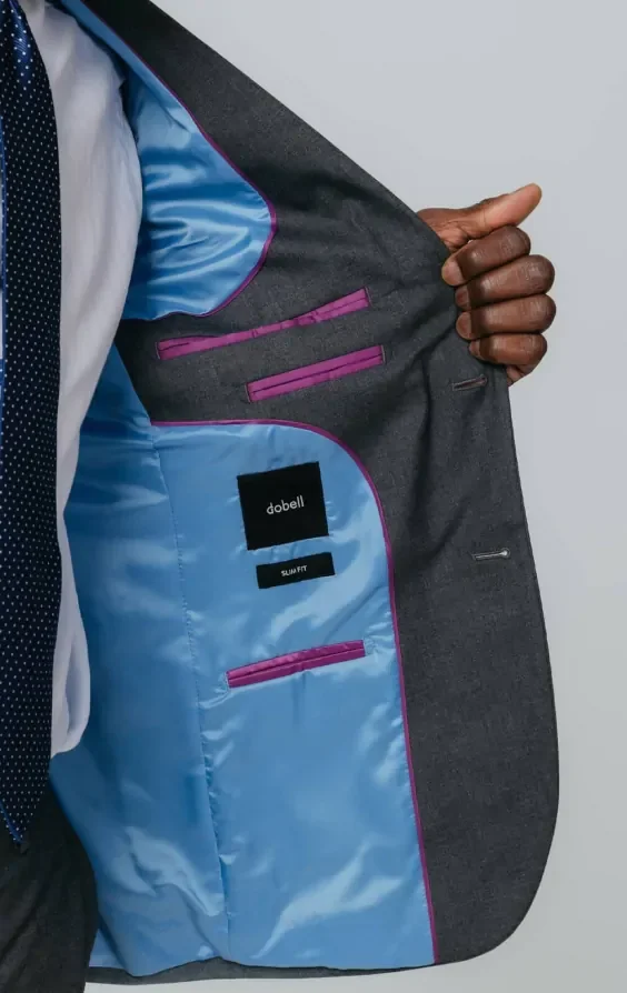 Grey Slim Fit Suit thumbnail 7