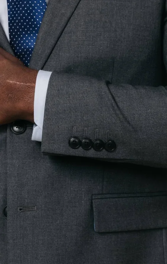 Grey Slim Fit Suit Jacket thumbnail 4