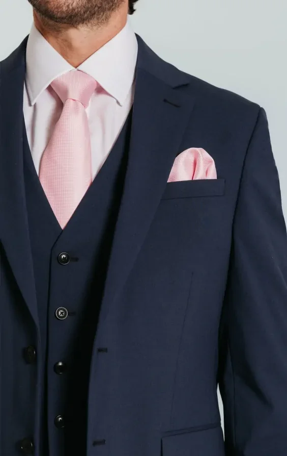 Mid Blue Suit Jacket thumbnail 5