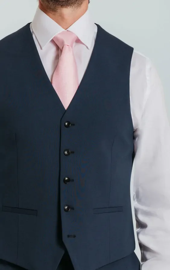Mid Blue Waistcoat thumbnail 3