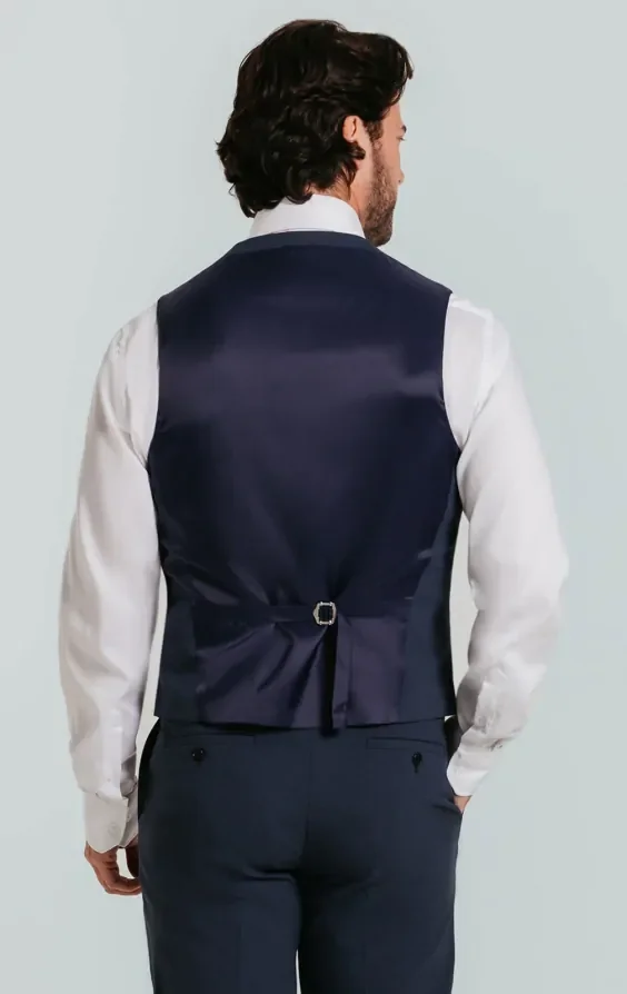 Mid Blue Waistcoat thumbnail 4